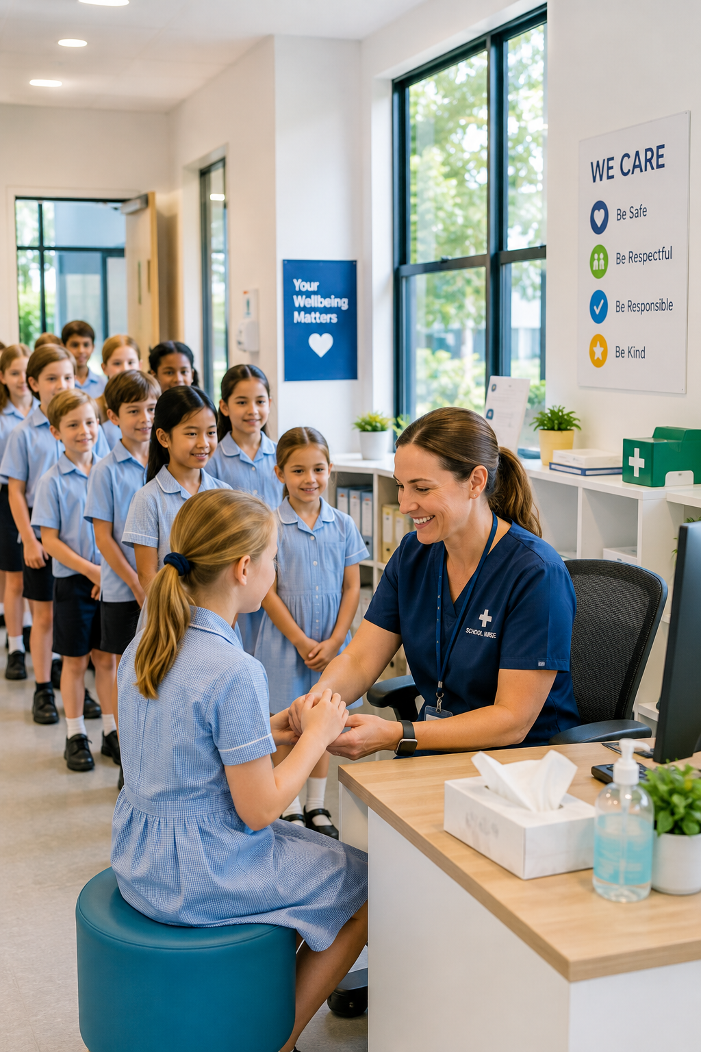 Student support and safety actions connected to student records